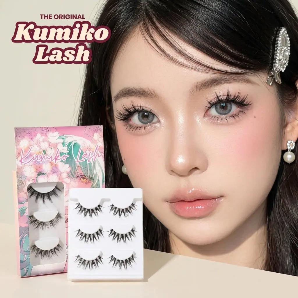 Kumiko Princess Doll Lashes | Doll-Eye Wispy Lashes Kumiko Lash