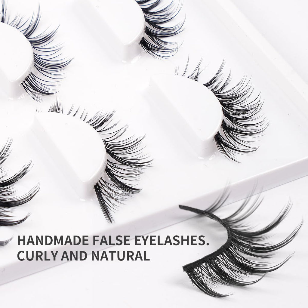 Kumiko Raw Edge Lash Trio (3 Pairs: Fairy, Princess, Starlight)