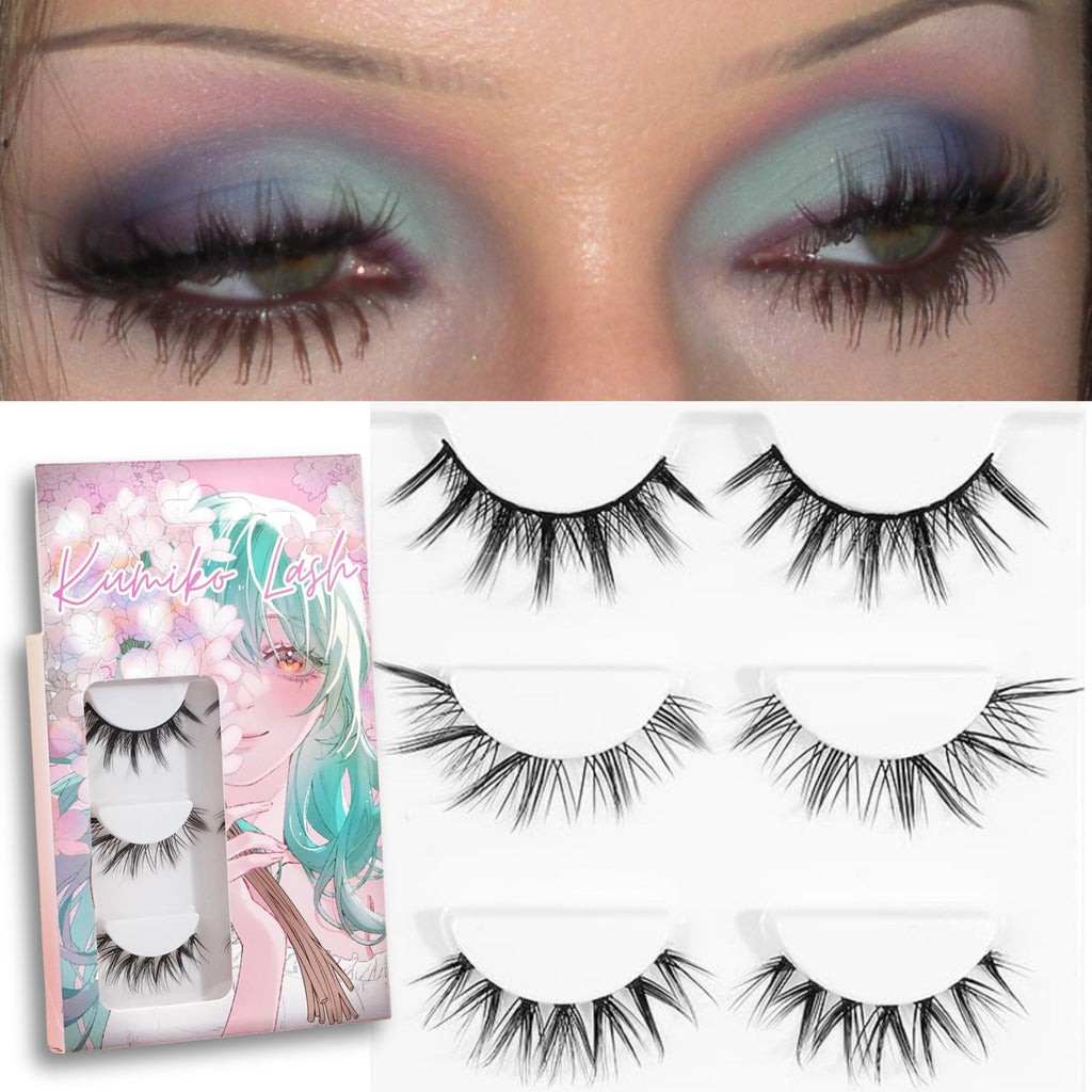 Kumiko Raw Edge Lash Trio (3 Pairs: Fairy, Princess, Starlight)