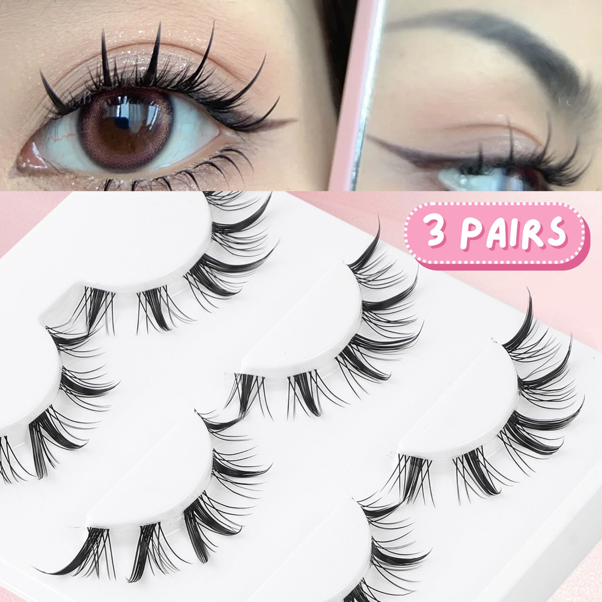 Kumiko Fairy Style Wispy Lashes