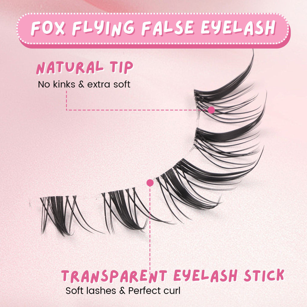 Kumiko Fairy Style Wispy Lashes