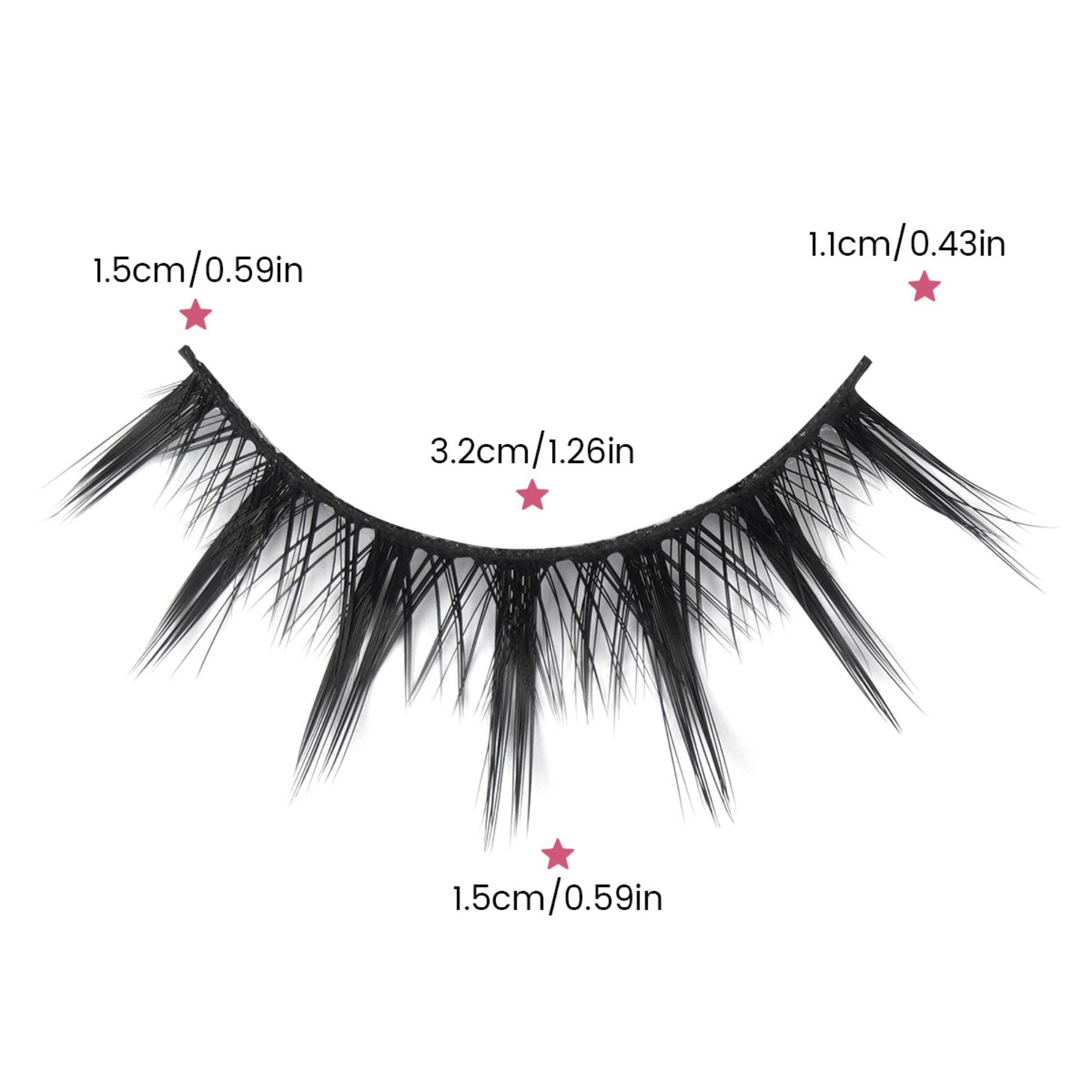 Kumiko Starlight Style Spiky Lashes